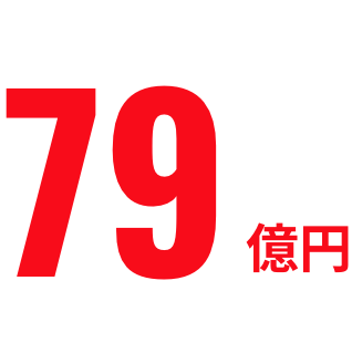 79億円